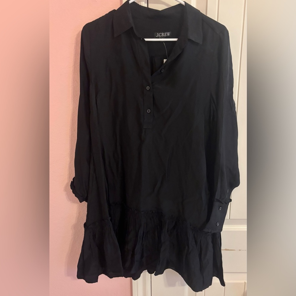 J. Crew Classic Black Dress